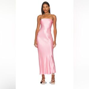 NWT SNDYS Angel Strapless Midi Dress
